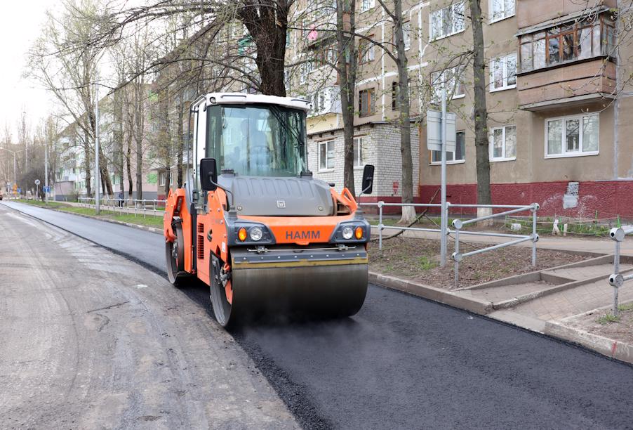 В Белгороде ведутся ремонтные работы на восьми участках дорог